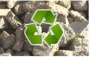 Recycling Asphalt at Fallbrook location